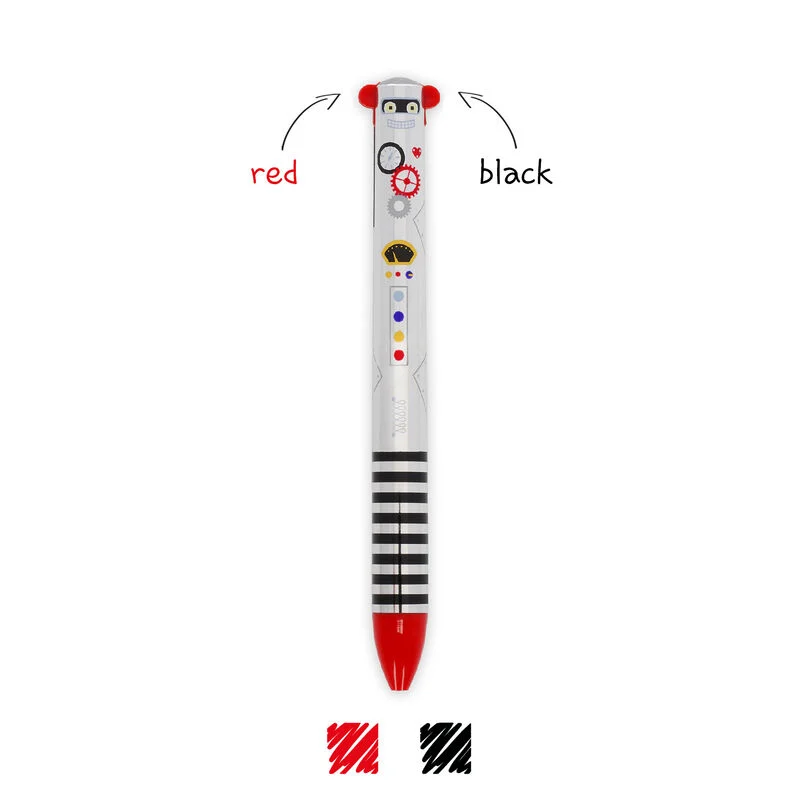 CLICK&CLAK TWO COLOR PEN - ROBOT